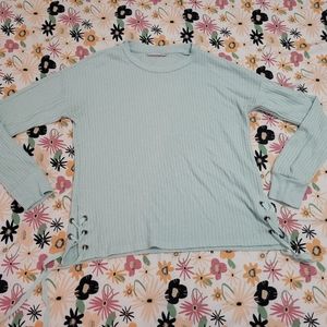Medium Mint green SO sweater